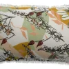 Coussin Gino coloris multicolore en coton - 30 x 50 cm