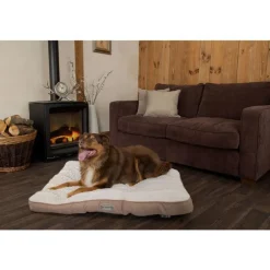 Coussin pour chien beige Ellen Scruffs - Taille L