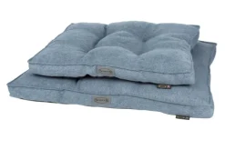 Coussin pour chien bleu Manhattan Scruffs - Taille M