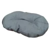 Coussin pour chien ovale hydrofuge coloris bleu Croci - 69 x 45 cm
