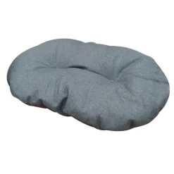 Coussin pour chien ovale hydrofuge coloris bleu Croci - 102 x 67 cm