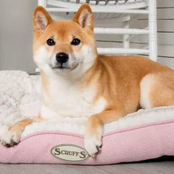 Coussin pour chien rose Ellen Scruffs - Taille L
