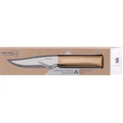 Couteau à fromage et fourchette bois hêtre lame inox Opinel - 32 x 70 x 33 cm