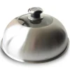 Couvercle cloche en inox avec poignée thermomètre