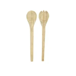 Couvert à salade Bambou 30x6 cm