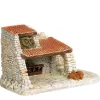 Crèche Callian santons Escoffier - 33 x 19 x 19 cm