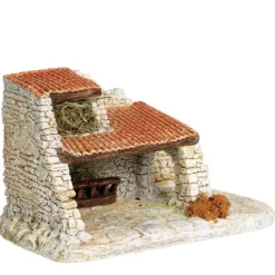 Crèche Callian santons Escoffier - 33 x 19 x 19 cm