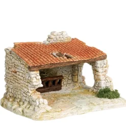 Crèche Cucuron santons Escoffier - 25 x 19 x 17