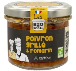 Crème à tartiner poivron grillée & romarin bio Ducs de Gascogne - 90 g