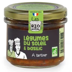 Crème aux légumes du soleil & basilic en verrine de 100 g