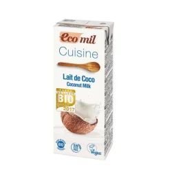 Crème Cuisine Lait de Coco tétra pack 200ml