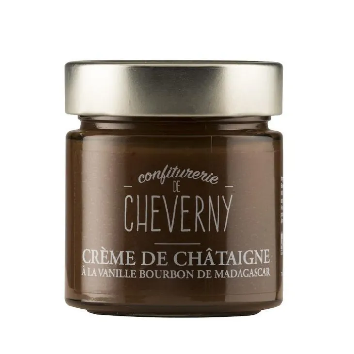 Crème de chataîgne et vanille de madagascar bio Cheverny confitures - 280 g