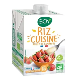 Crème de riz cuisine vegan Soy - 20 cL