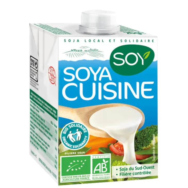 Crème de soja bio Biosoy Soya - 50 cl