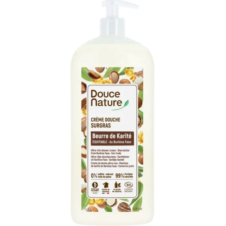 Crème douche surgras karité1 l