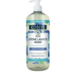 Crème lavante mains consoude bio française Coslys - 1 L