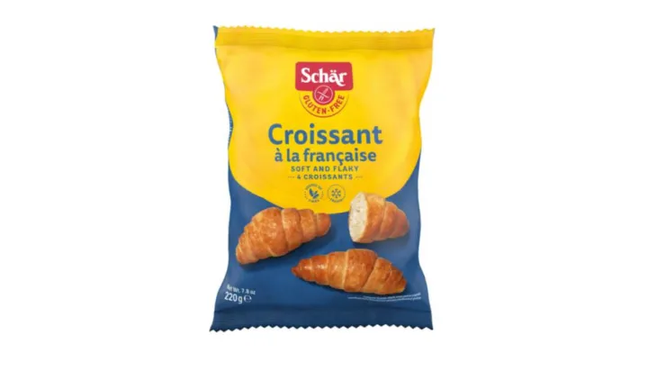 Croissants à la française sans gluten surgelés Schär - 220 g (4 pièces)