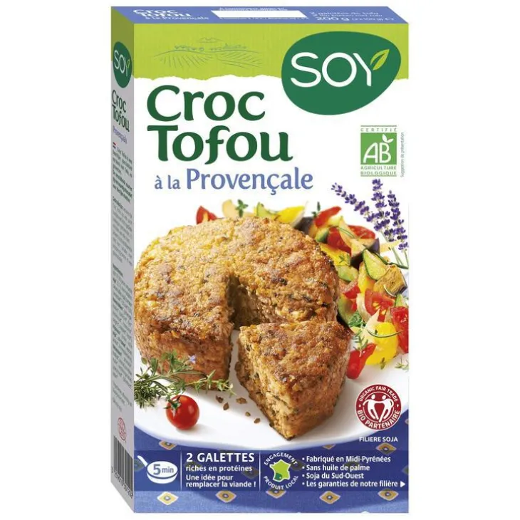 Croque tofou à la provençale bio 200 g
