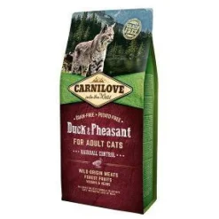 Croquettes pour chat Carnilove duck & pheasant for adult cats - 6 kg