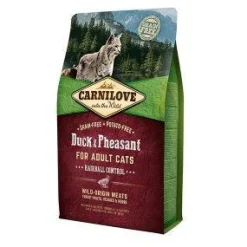 Croquettes pour chat Carnilove duck & pheasant for adult cats - 2 kg