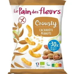 Crousty cacahuètes bio Le Pain des Fleurs - 75 g