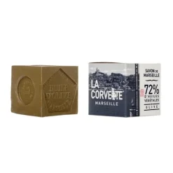 Cube de savon de Marseille olive Boîte 300 g