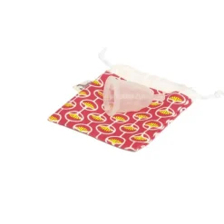 Cup féminine menstruelle avec pochon rose taille 1