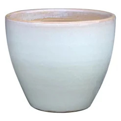 Cuvier en grès émaillé blanc Decolines Littoral - Ø 22 x H 21,5 cm