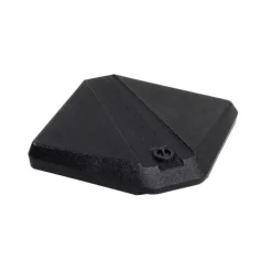 Dalle à remplir pour mât déporté coloris gris en plastique