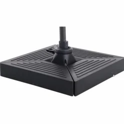 Dalle de parasol lestable avec roues, MWH - 130kg