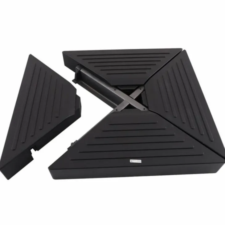 Dalle de parasol lestable avec roues, MWH - 130kg