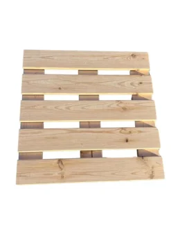 Dalle en bois de pin du Nord non huilé - 50 x 50 cm