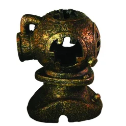 Déco Led Scaphandre Résine 9,5x8x12,8 cm