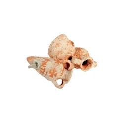 Décor composition d’amphores avec diffuseur nano orangé 10x5x6,5 cm