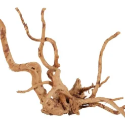 Décoration naturelle pour aquarium et terrarium coloris marron Zolux racine araignée – 30 à 40 cm
