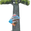 Décoration pour aquarium en résine coloris gris Zolux Africa Baobab - Taille L