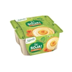 Dessert So soja à l'abricot Sojade - 400 g