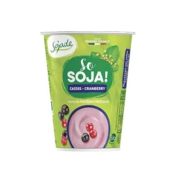 Dessert So Soja cassis cranberry bio Sojade - 400 g