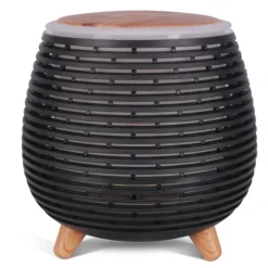 Diffuseur ultrasonique USB Leni coloris noir Zen' Arôme - diffusion 30 m2