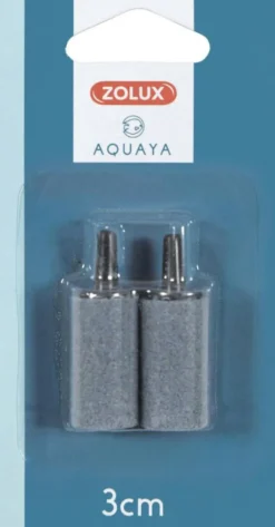 Diffuseurs à air pour aquarium forme cylindrique coloris noir Zolux 3 cm s/p - x 2