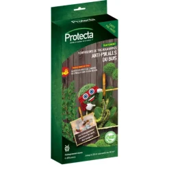 Diffuseurs de trichogrammes anti-pyrales du buis défoliatrices Protecta - Les 4 pièces