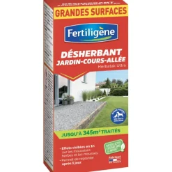 Désherbant concentré jardin cours et allées Fertiligène - 800 ml