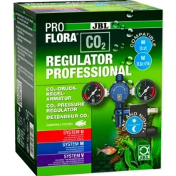 Détendeur électrovanne pour kit CO2, haute performance - JBL ProFlora CO2 Regulator Pro