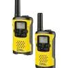 Duo de talkies-walkies rechargeables noir et jaune National Geographic - 13 x 5 cm