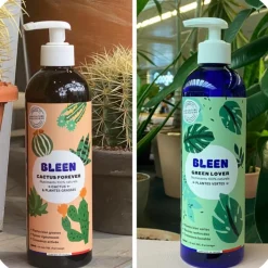 Duo engrais plantes vertes et cactus liquide naturel Bleen - 2 x 450 mL
