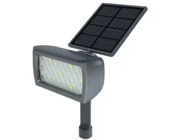 Eclairage extérieur power spot pro 300 lm coloris noir en aluminium Watt & Home - 30 cm