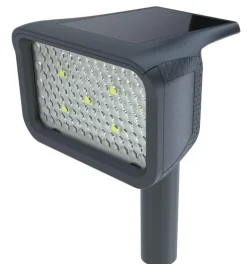 Eclairage extérieur power spot pro 100 lm coloris gris en aluminium Watt & Home - 18 cm