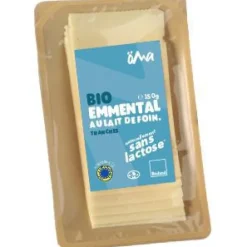 Emmental au lait de foin sans lactose bio Oma – 150 g