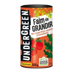 Engrais faim de grandir pour légumes aromatiques en boite de 600 g