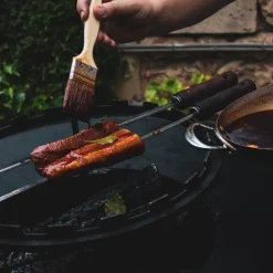 Ensemble à brochettes en acier Oyat Asado - 38 cm